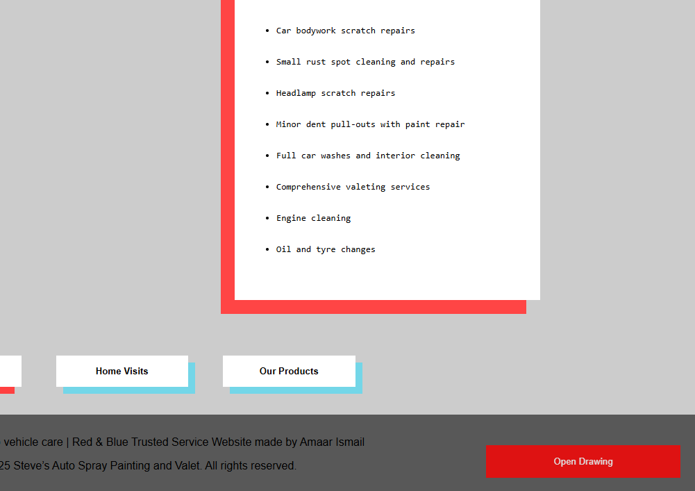 button to open drawing pad
